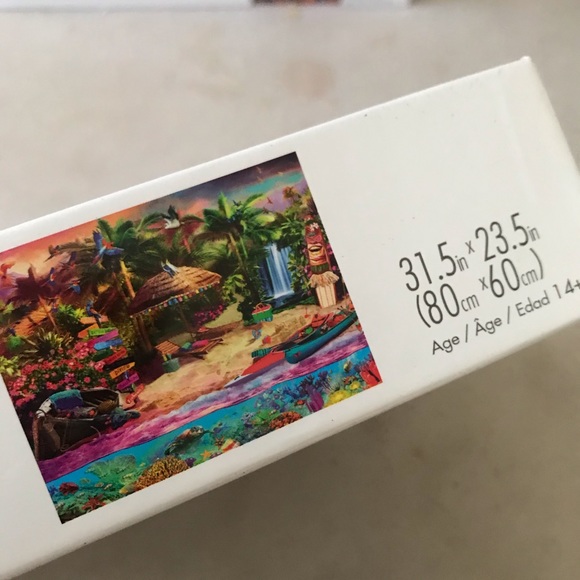 Tropical Island Holiday Puzzle - Picture 3 of 3